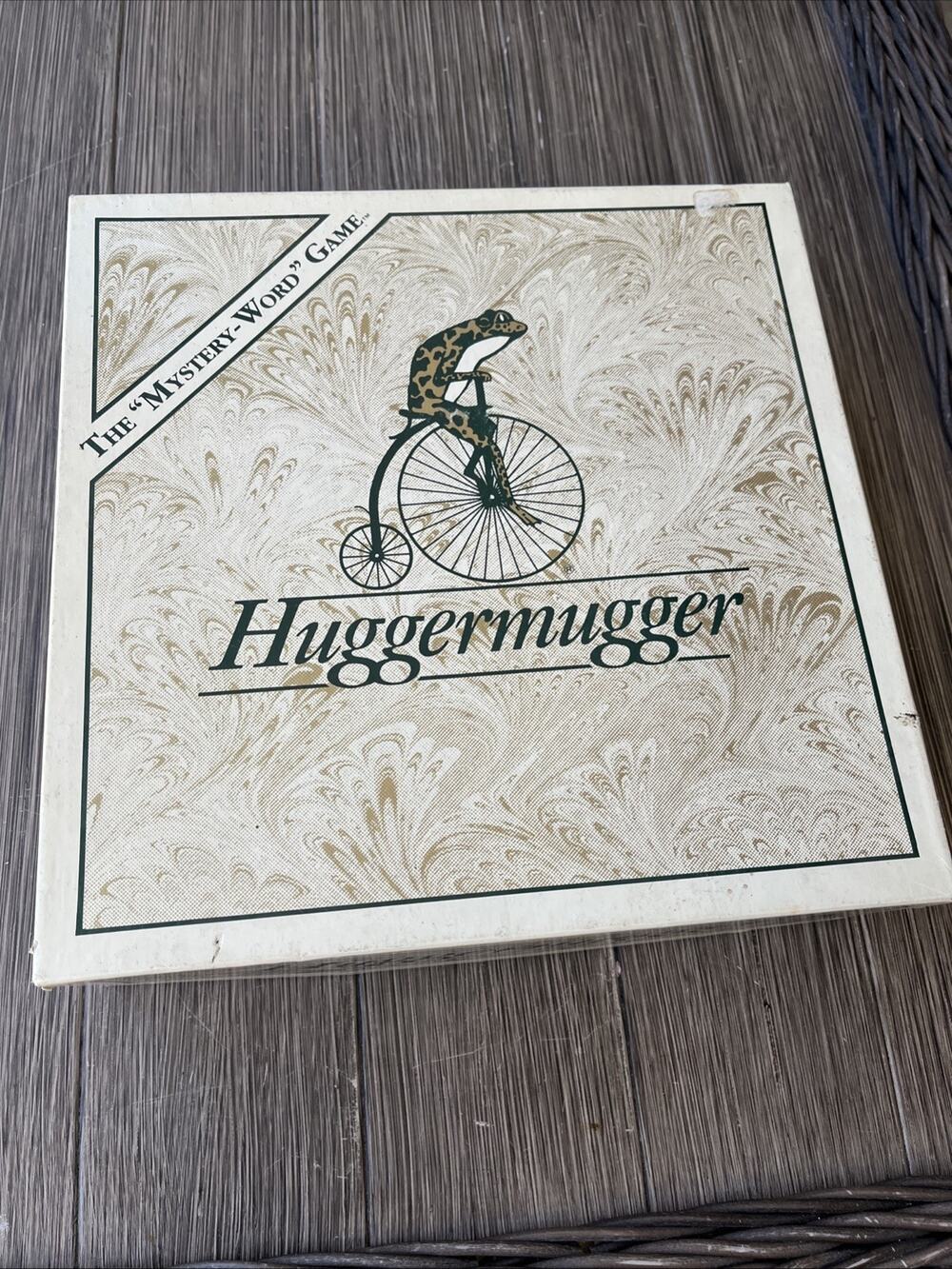 1989 Huggermugger Mystery-Word Family Board Game Preowned In Great Condition